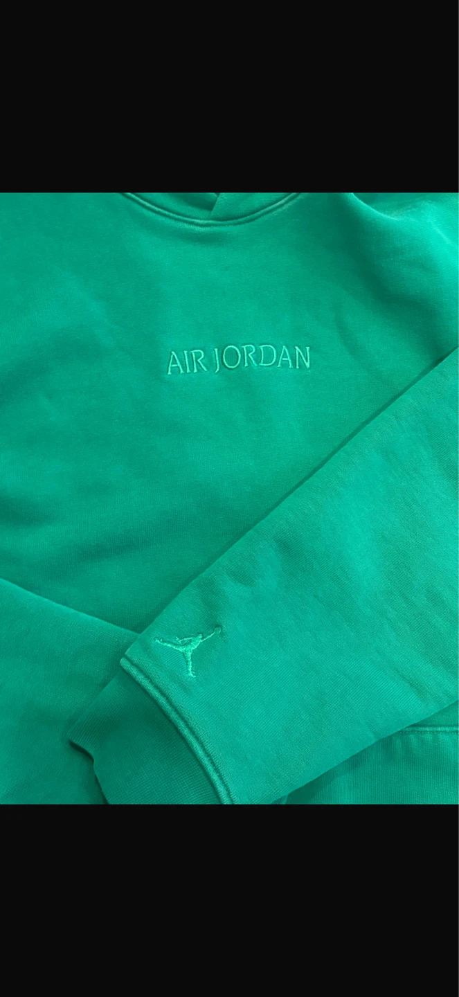 Green Air Jordan Hoodie - photo 4