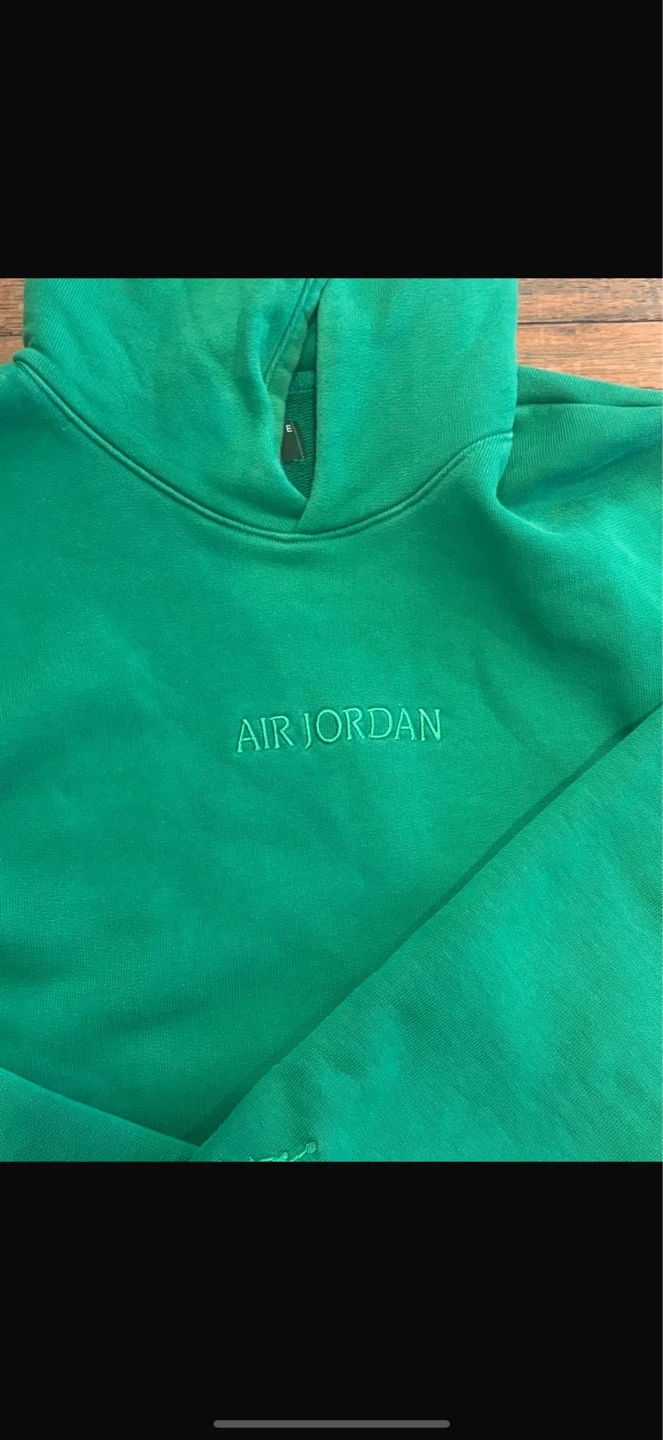 Green Air Jordan Hoodie - photo 3