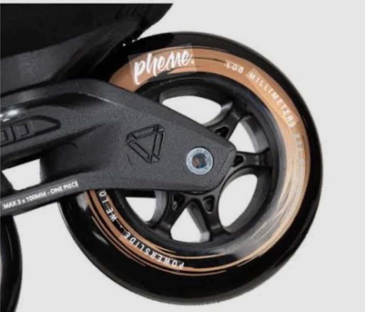 *New* Powerslide Pheme Dark Night Inline Skates - photo 4