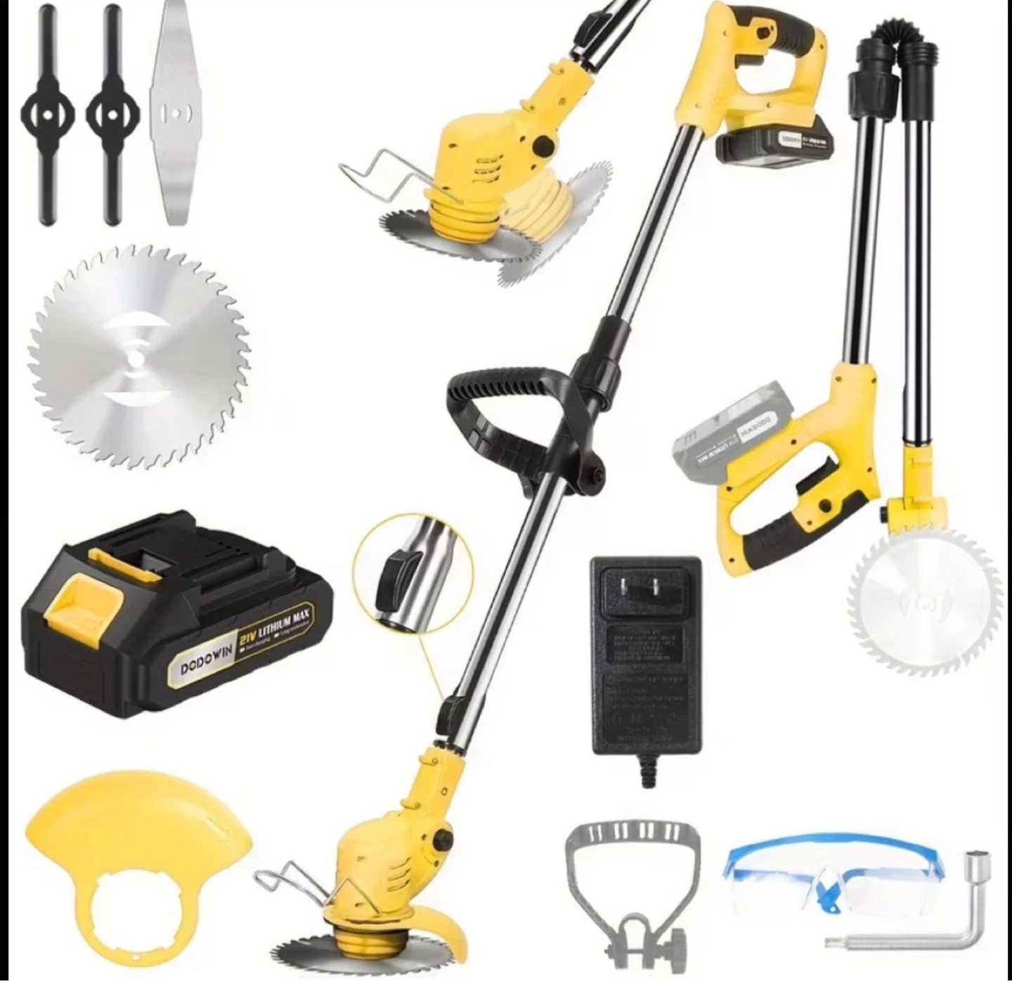 21V Lithium Max Cordless Weed Trimmer with Accessories - photo 2