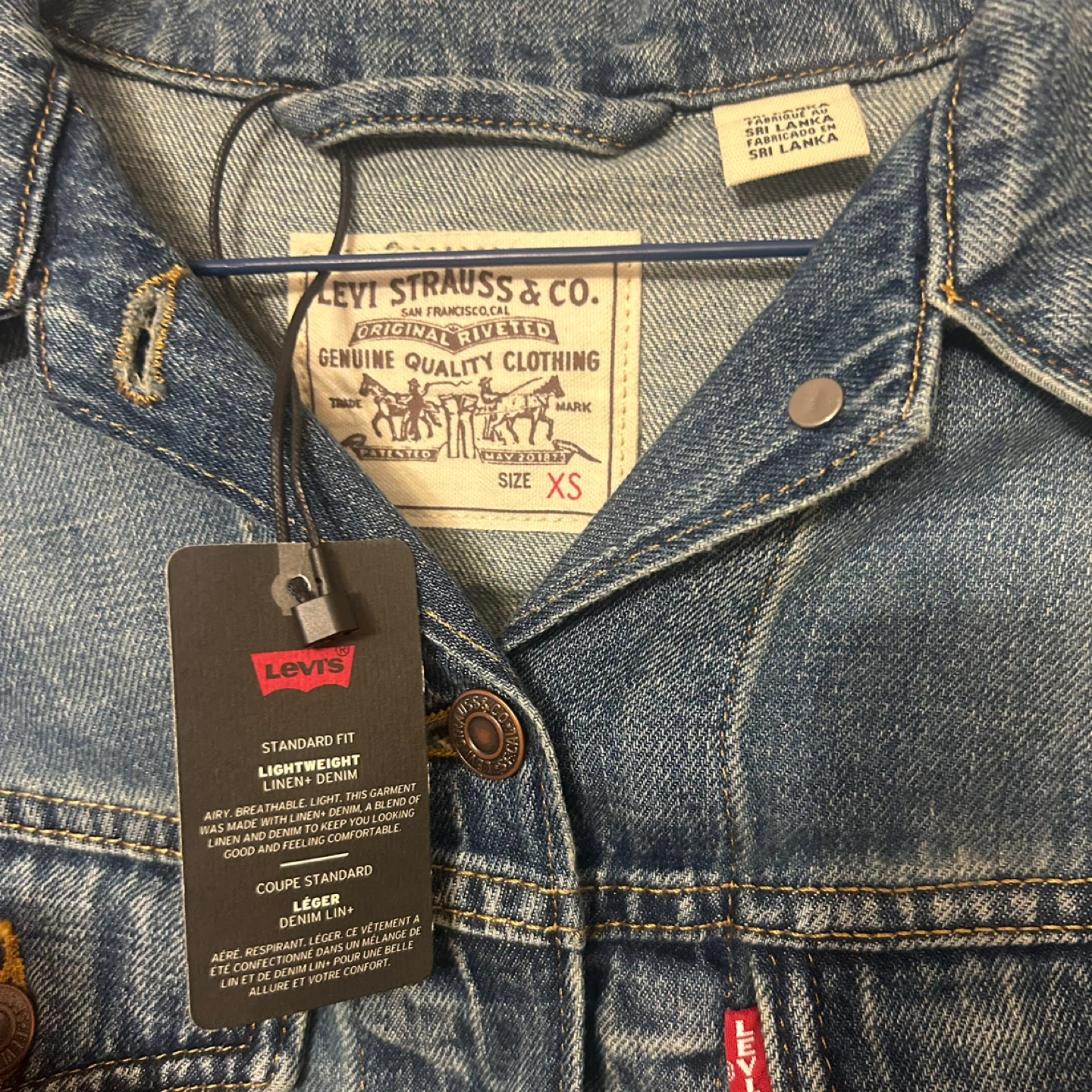 Levi’s Shrunken 90s Lightweight Denim Vest - photo 2