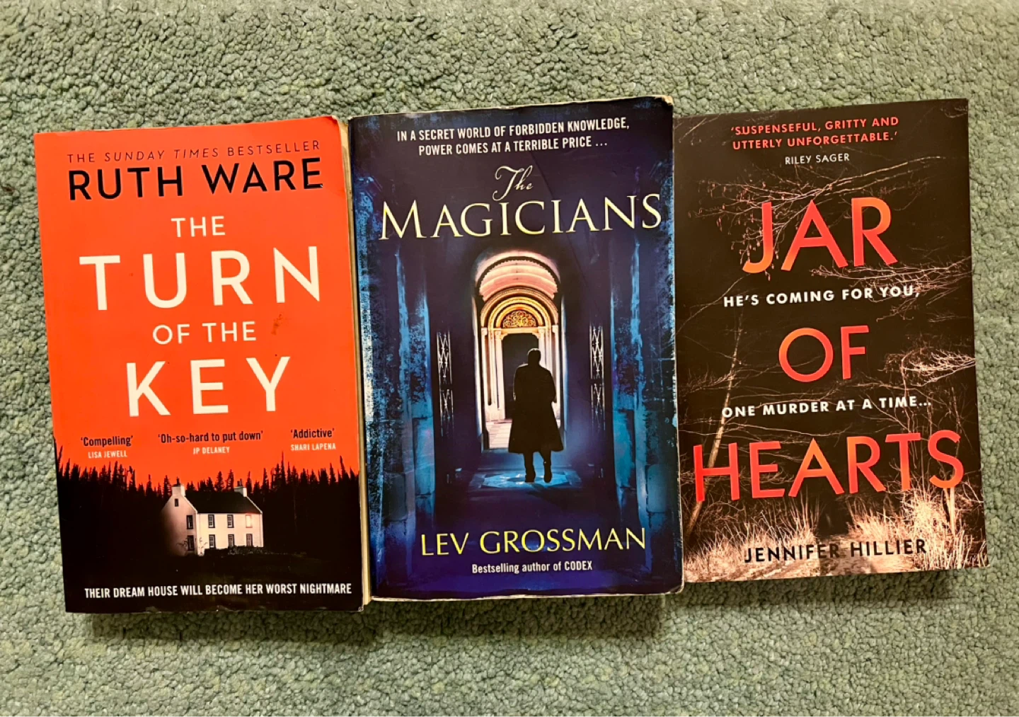 Book Bundle: The Turn of the Key, The Magicians, Jar of Hearts