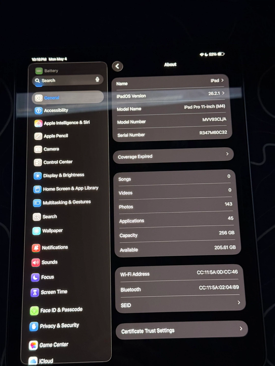 iPad Pro 11” M4 256GB ⌚ Like New – 100% Battery – Case Included - photo 3