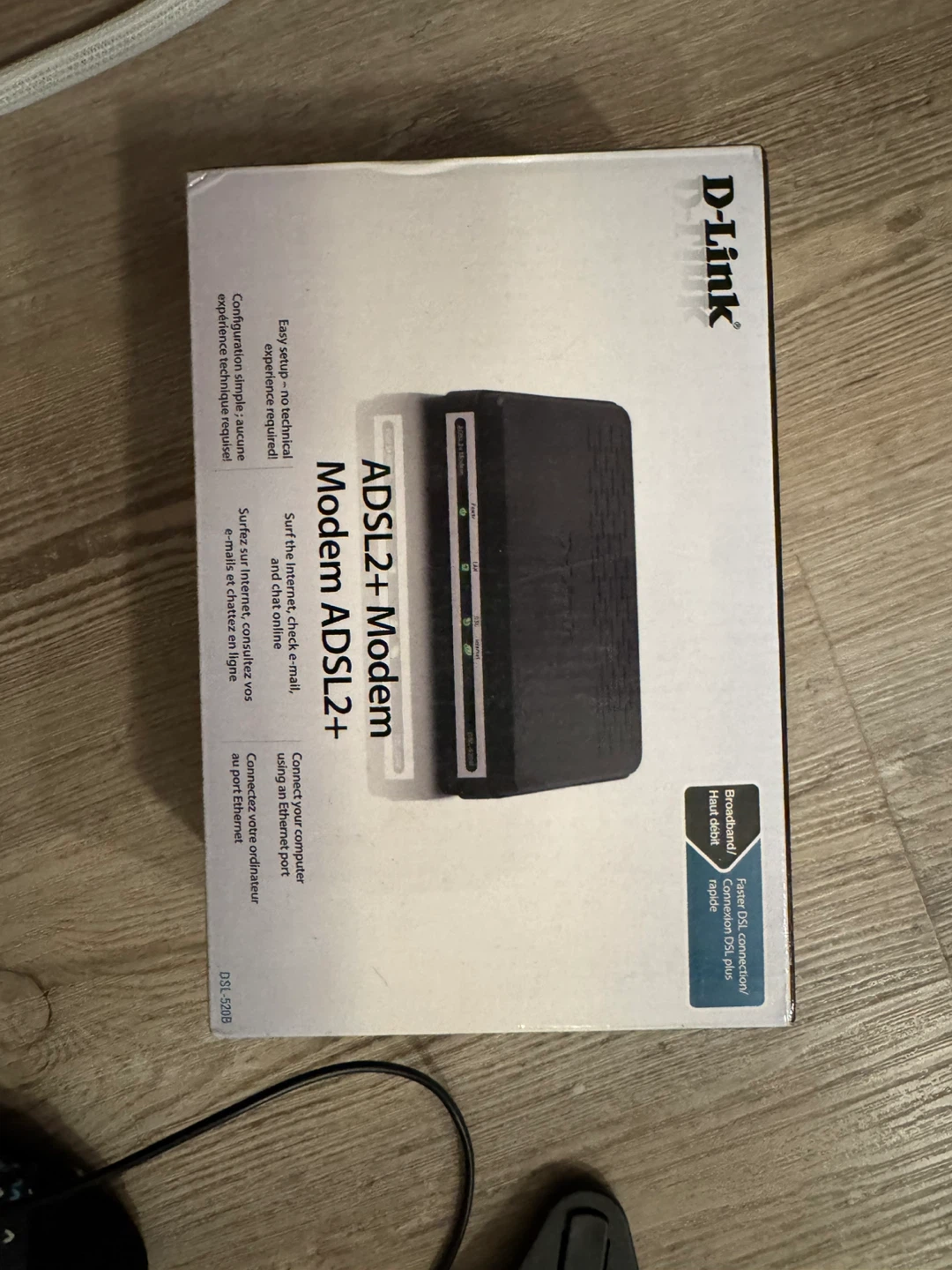 D-Link ADSL2+ Modem