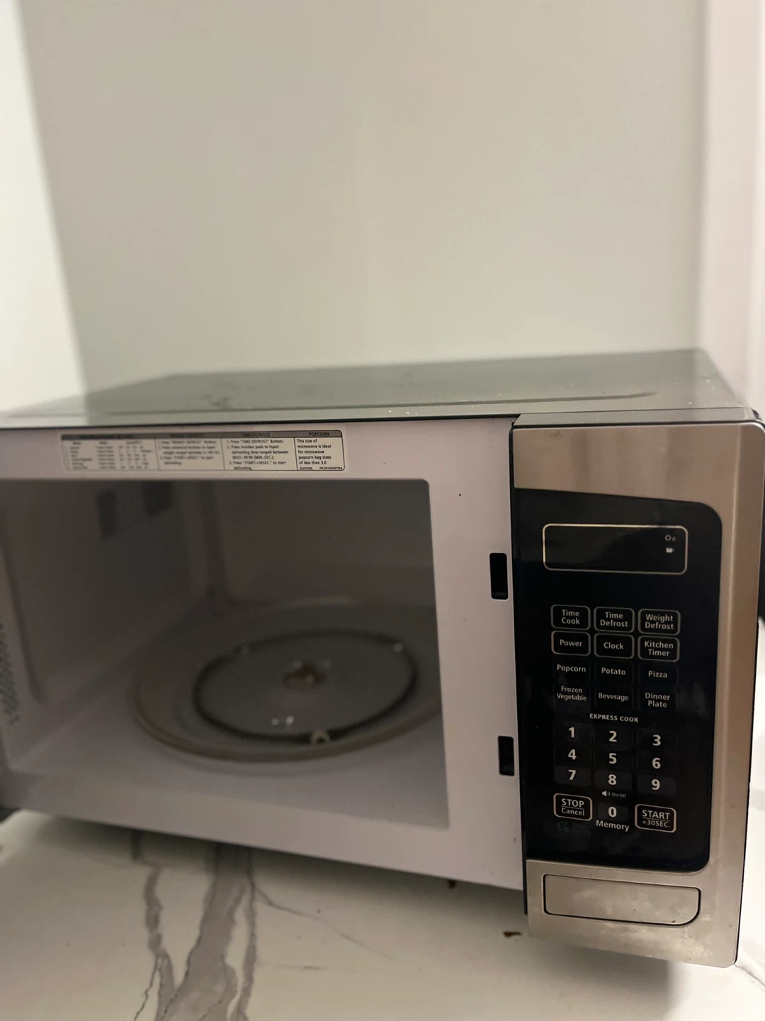 Insignia Stainless Steel Microwave Oven - photo 4