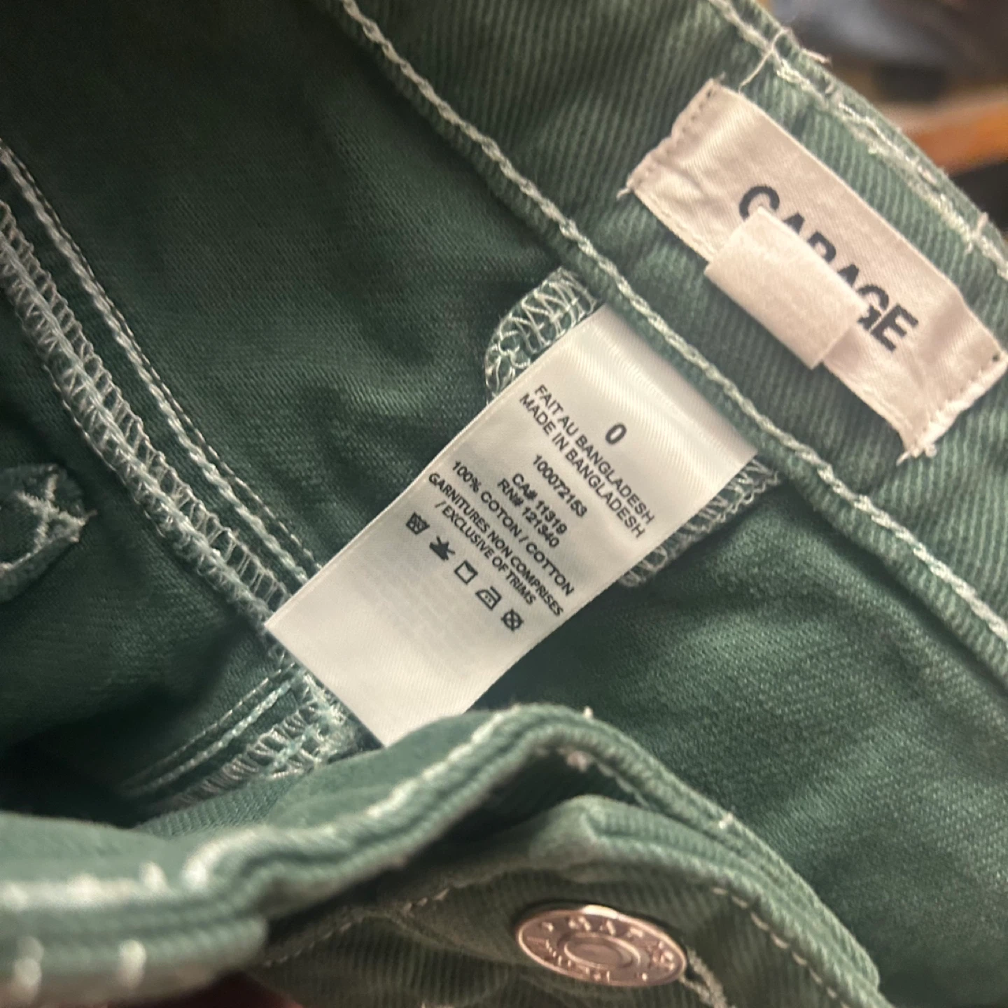 Garage Green Dani Carpenter Pants - photo 3