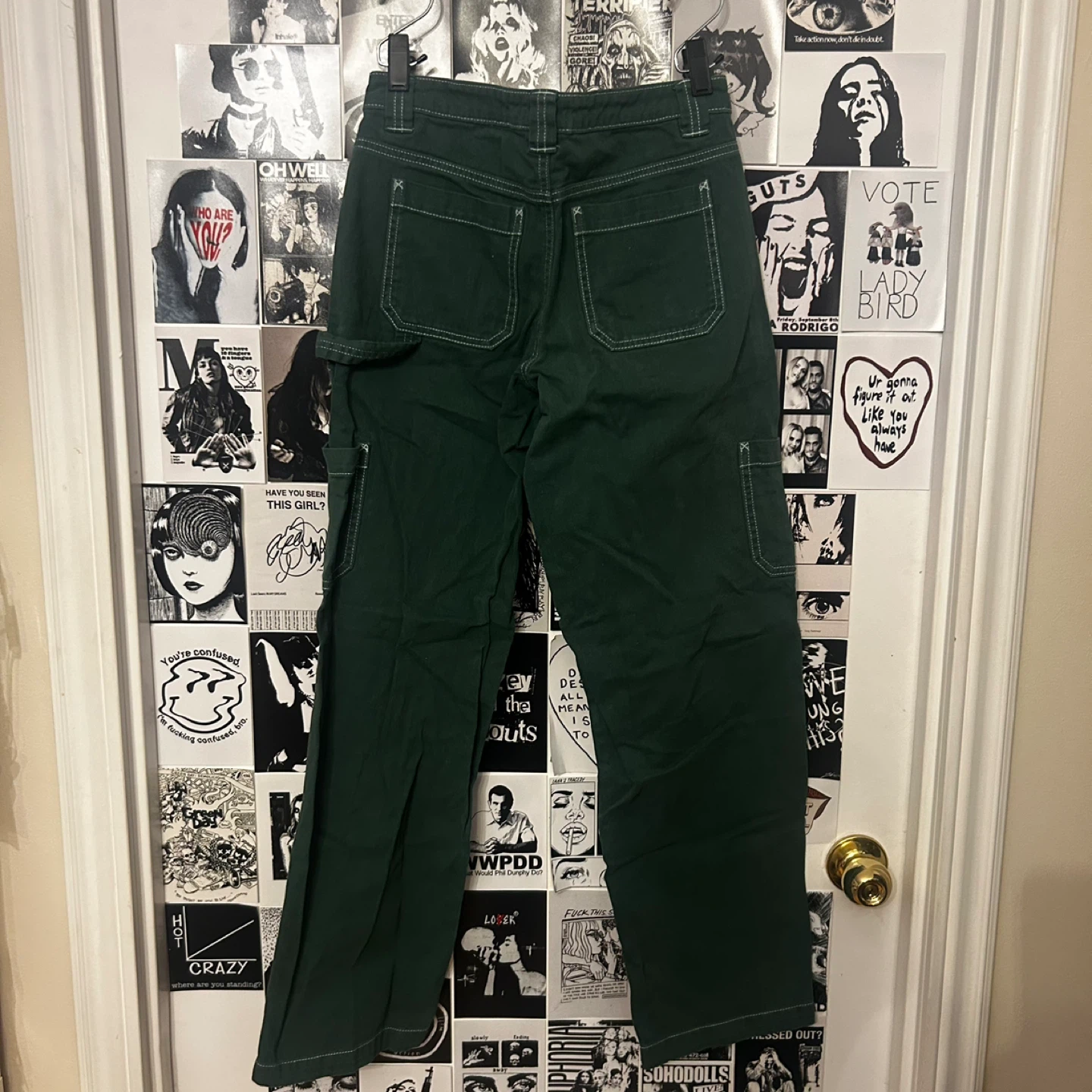 Garage Green Dani Carpenter Pants - photo 2