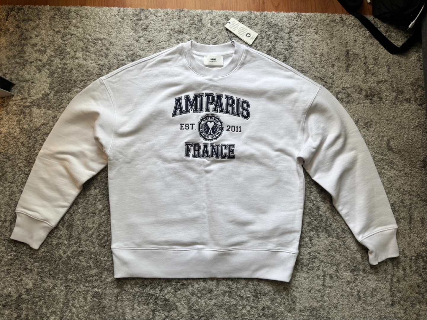 AMI Paris Crewneck Sweatshirt