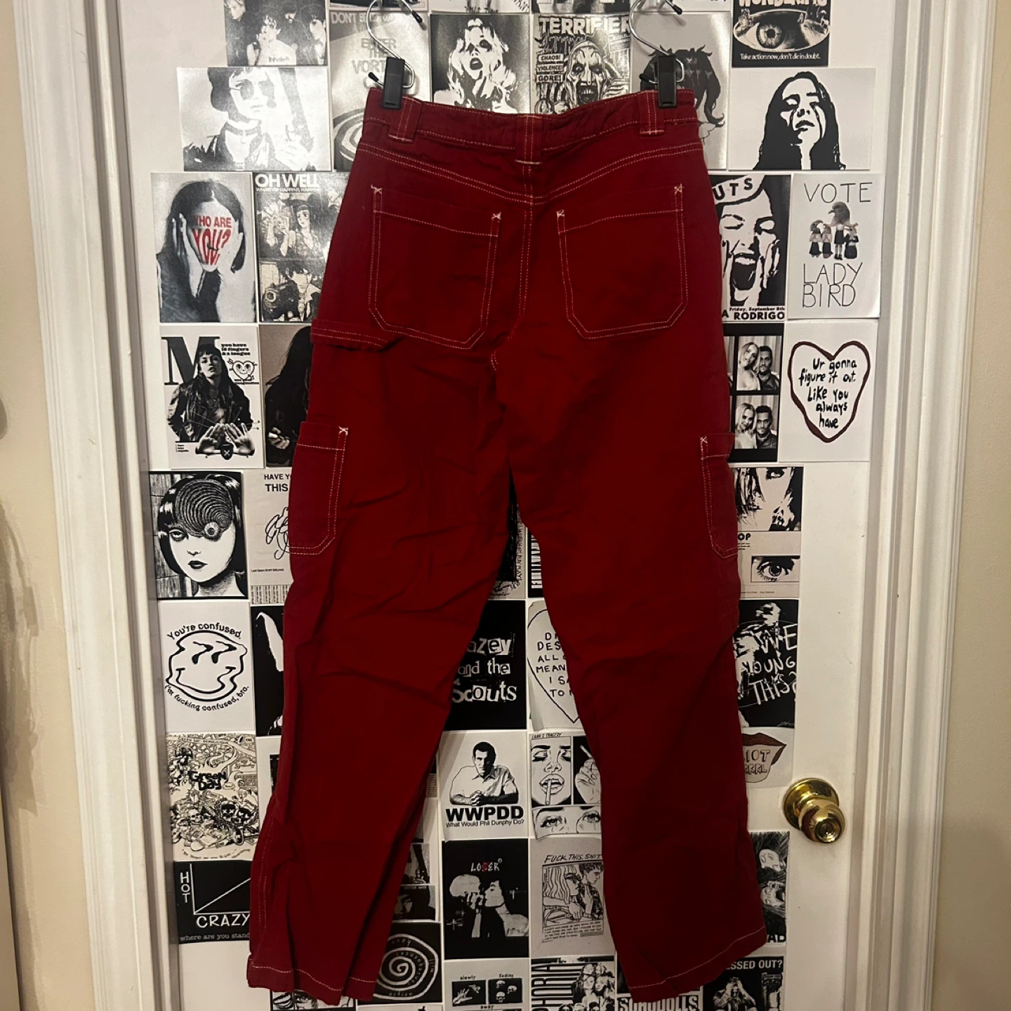 Garage Red Dani Carpenter Pants - photo 2