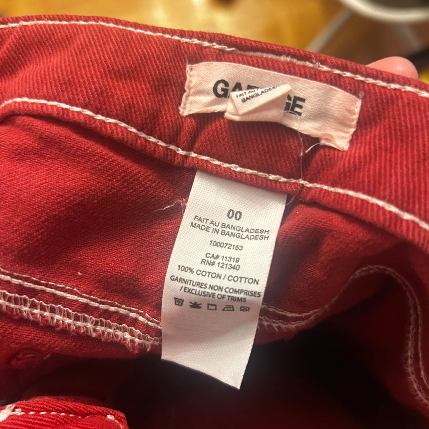 Garage Red Dani Carpenter Pants - photo 3
