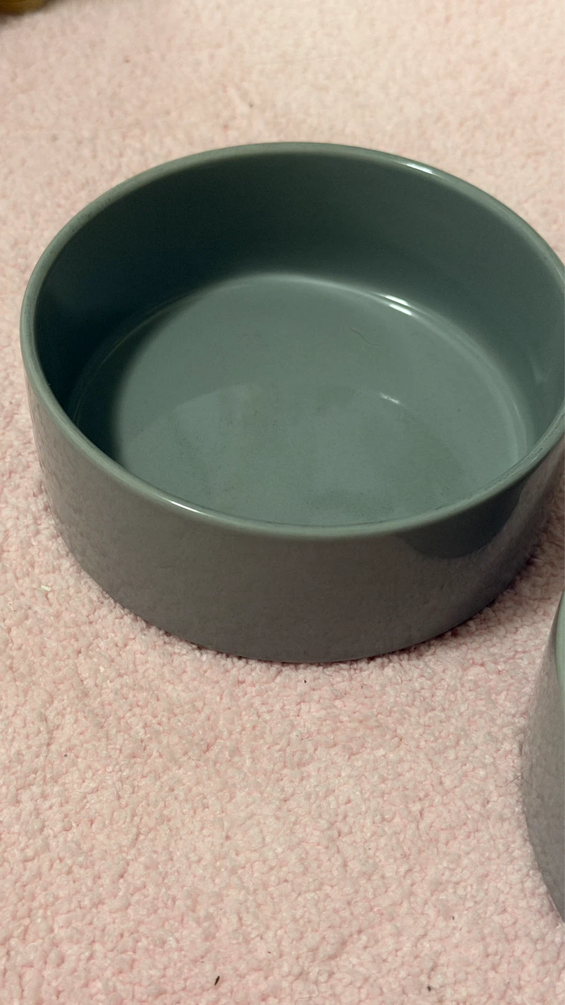 Set of 2 Grey Pet Bowls - photo 2