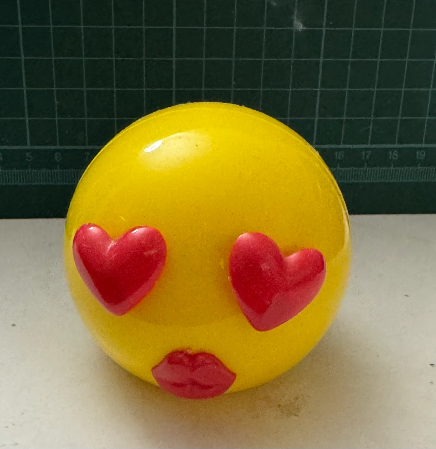 Yellow Emoji Wobbler Toy