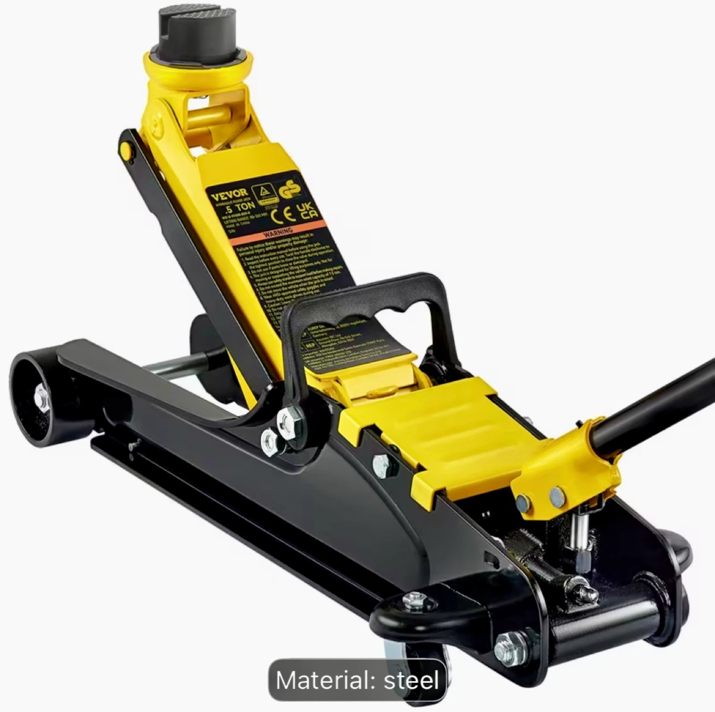 VEVOR 2.5 Ton Hydraulic Floor Jack - photo 2