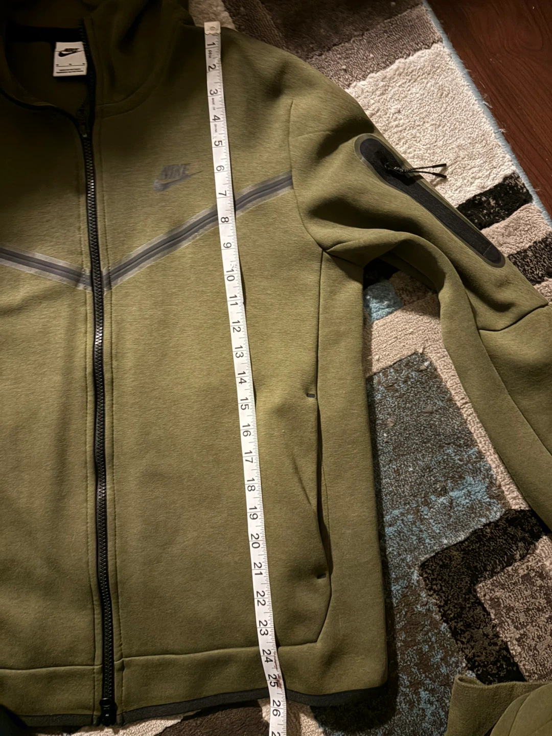 Nike Tech Fleece Set Olive Green Size M - photo 4