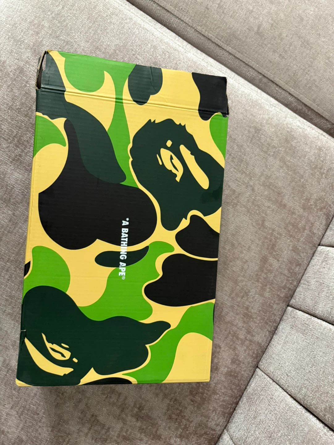 BAPE STA "BAPESTA" White Grey Sneakers with Box - photo 5