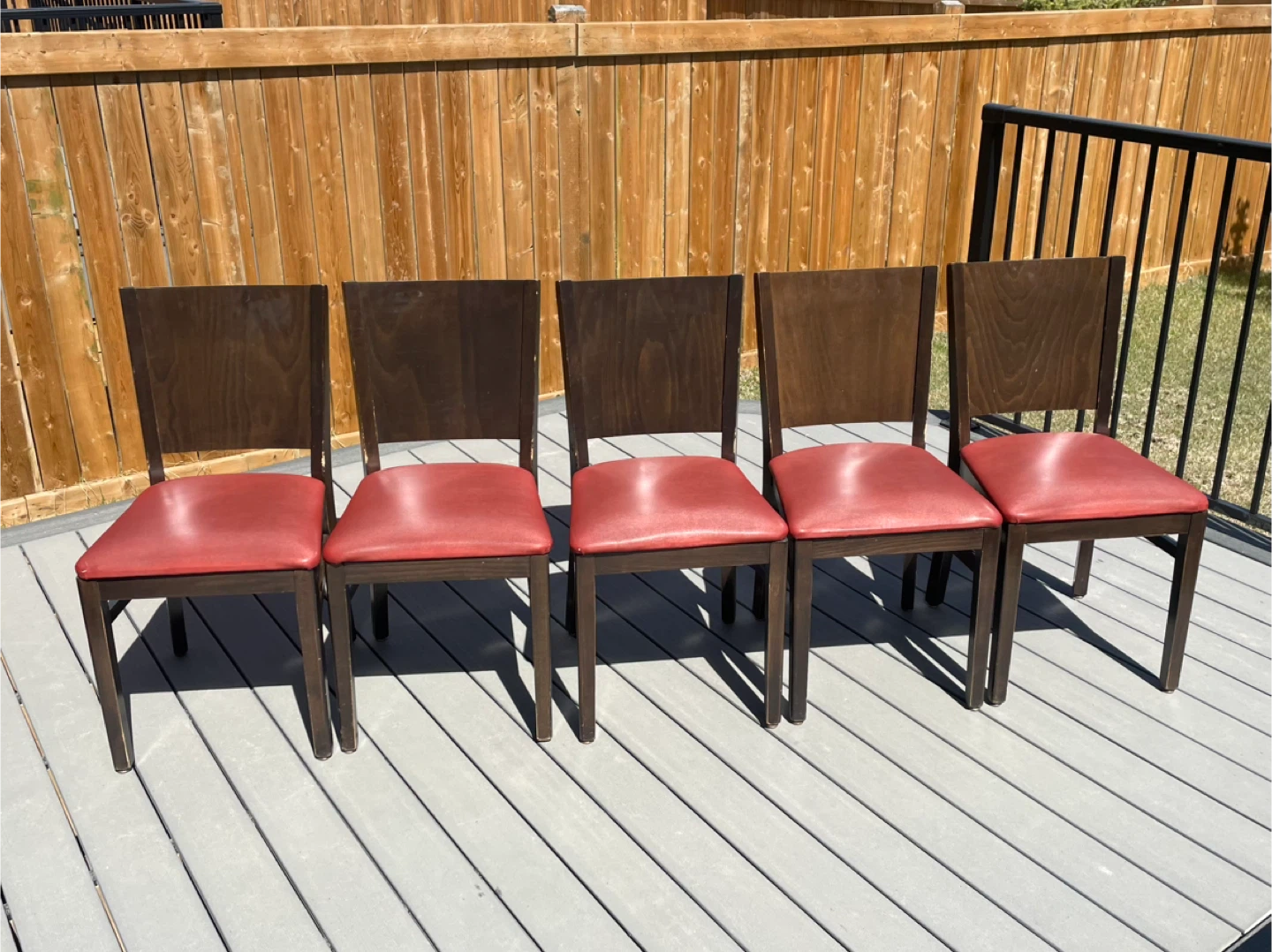 5 Dining Chairs - photo 3