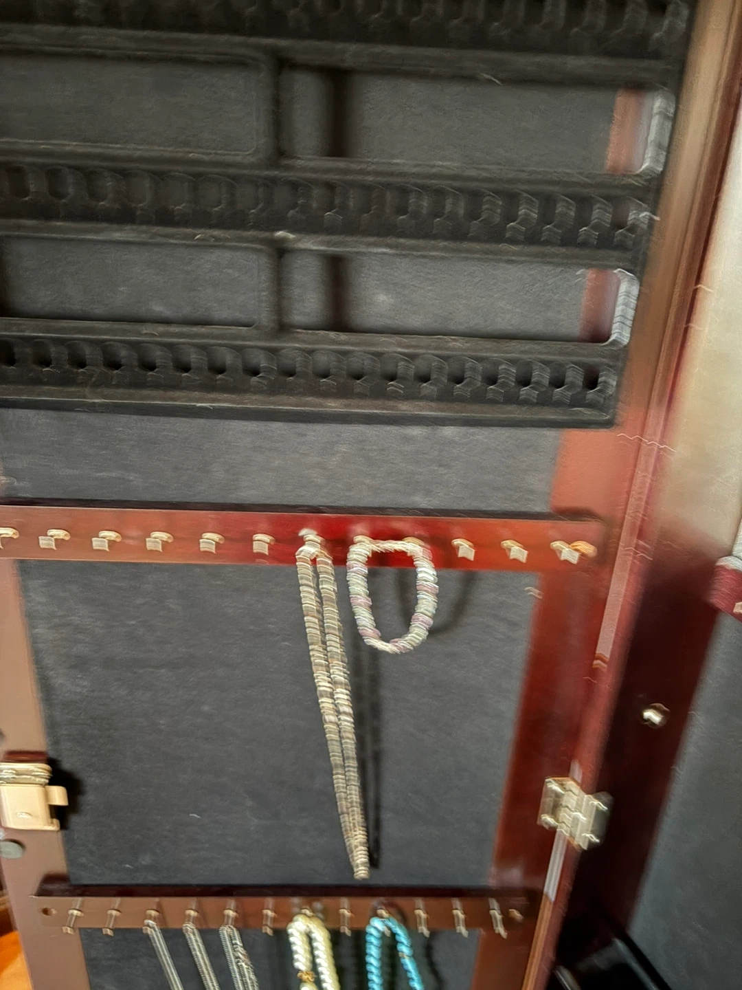 Free standing mirror/jewelrycabinet - photo 5