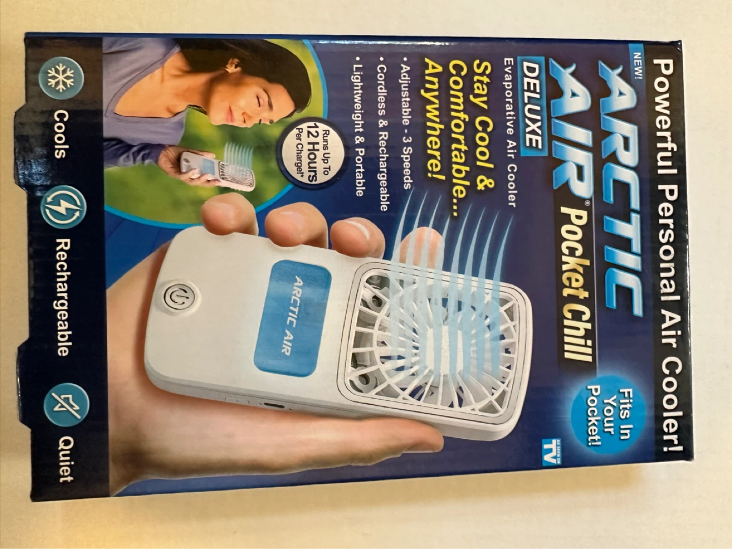 Arctic Air Pocket Chill Deluxe Personal Air Cooler