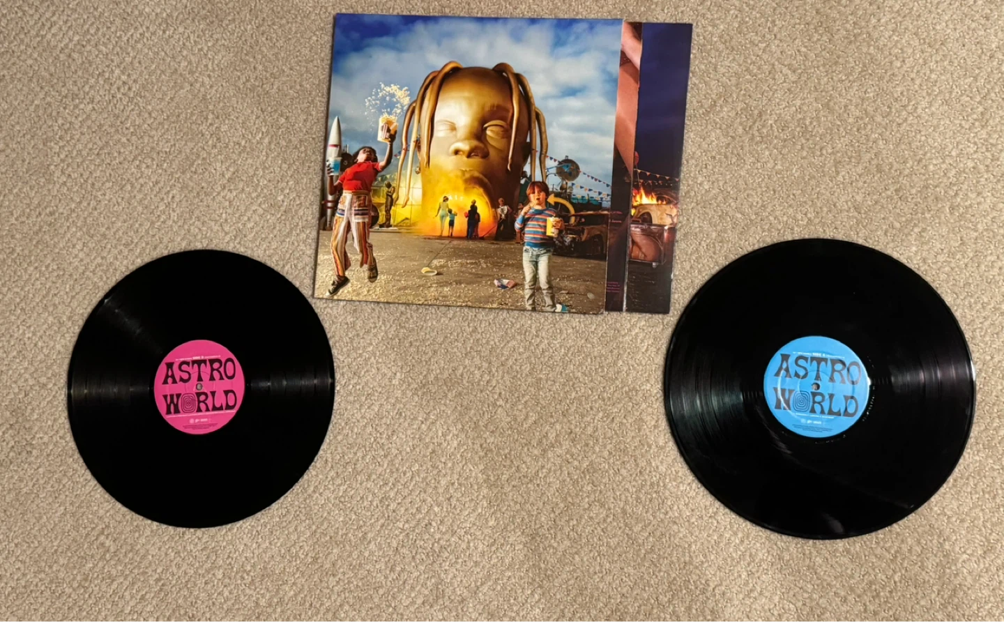 Travis Scott Astroworld Vinyl Records