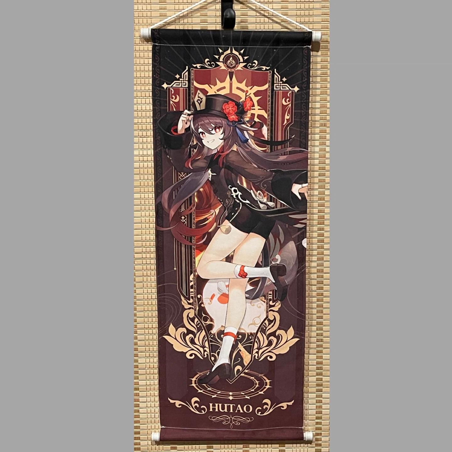 Genshin Impact Hu Tao Wall Scroll