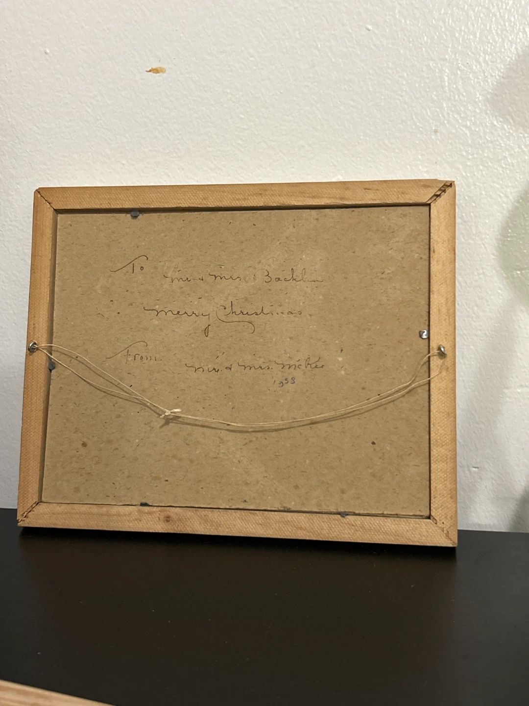 Wooden Photo Frame with Engraved Detail - photo 3