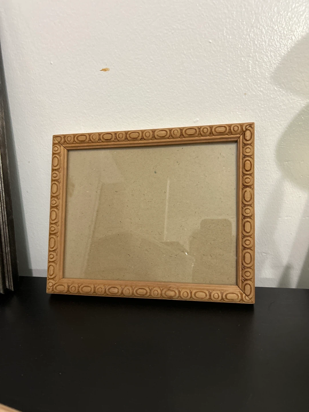 Wooden Photo Frame with Engraved Detail