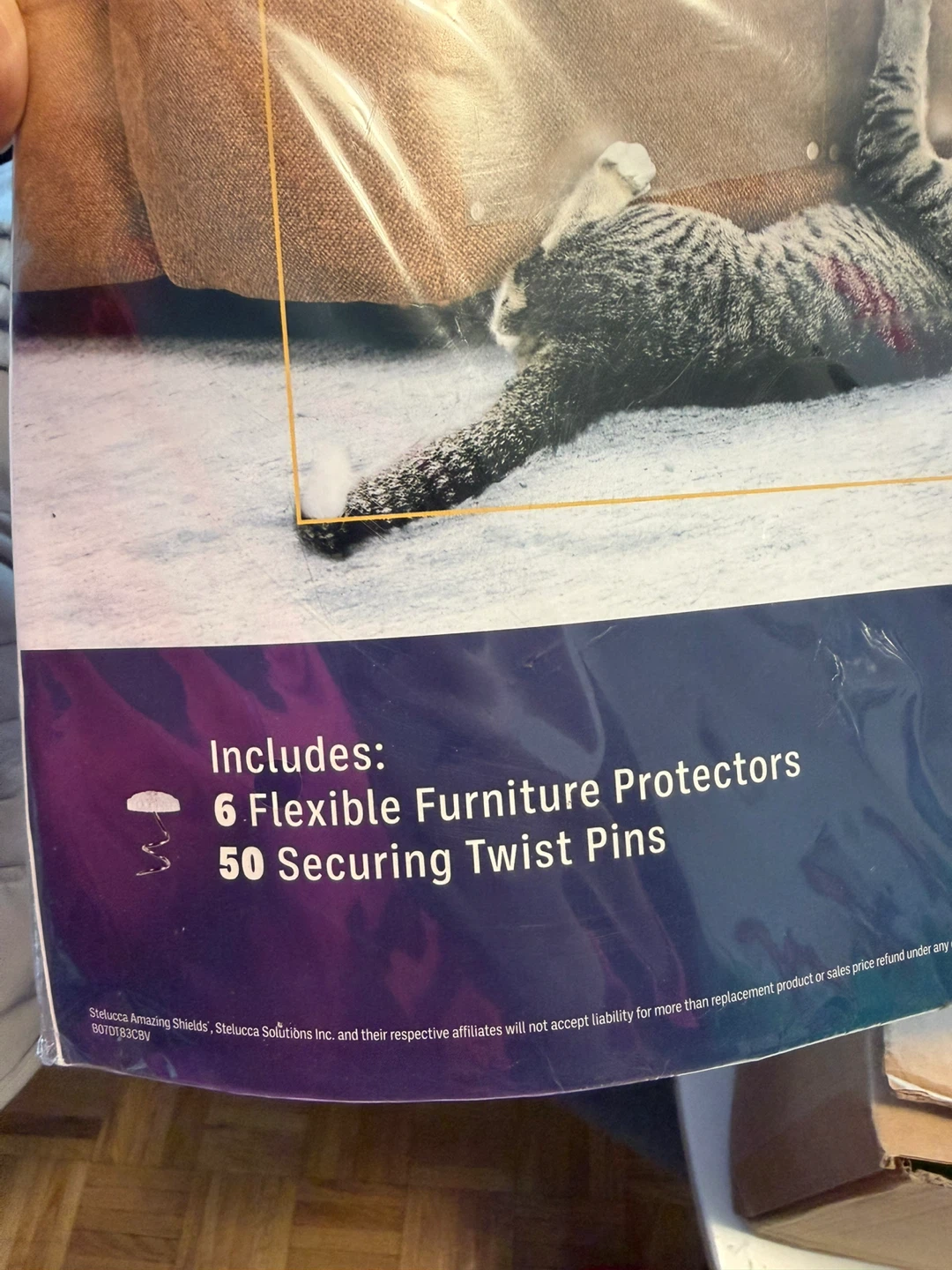 Amazing Shields Anti-Scratch Furniture Protectors - 6 Pack