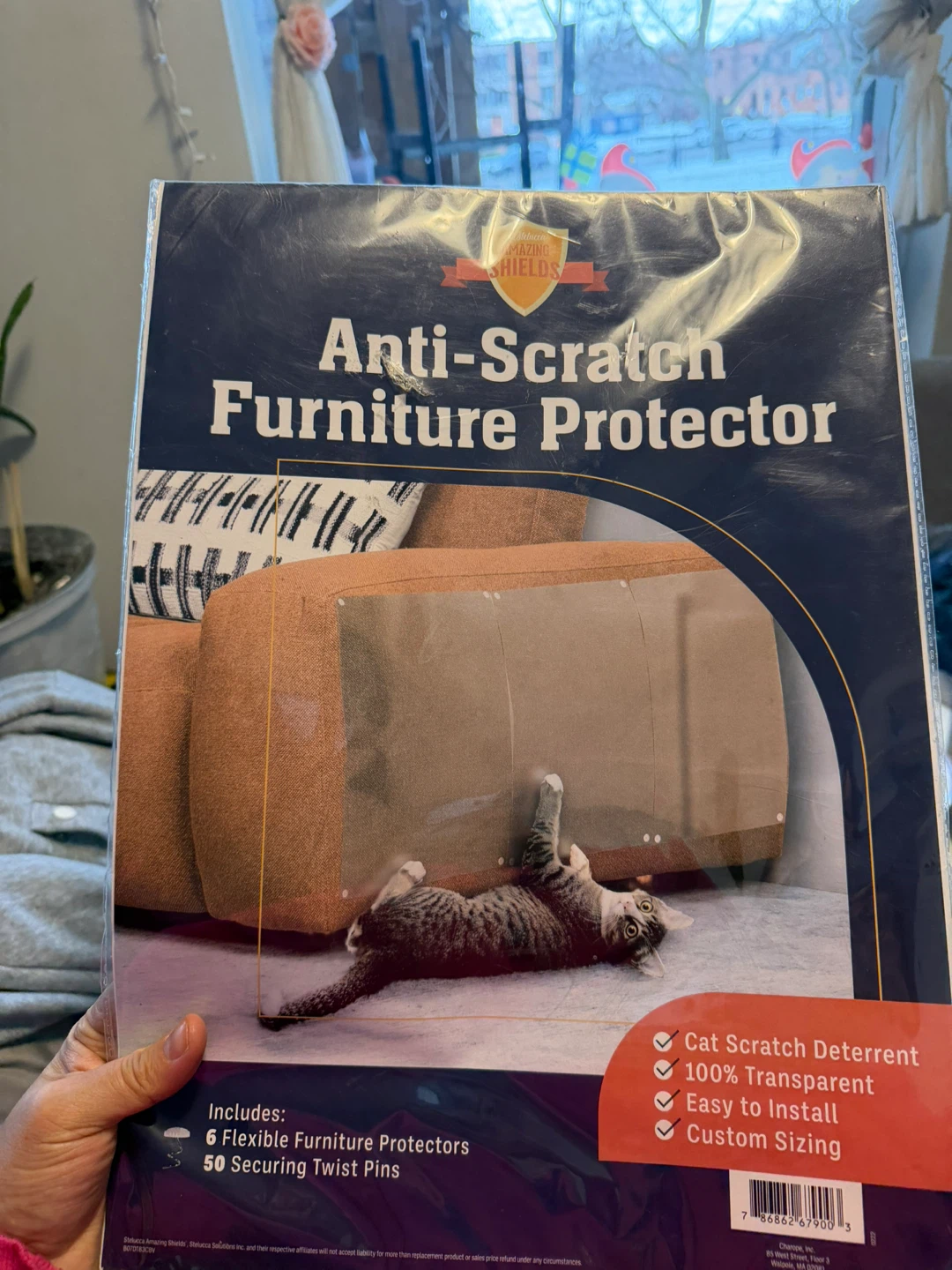 Amazing Shields Anti-Scratch Furniture Protectors - 6 Pack - photo 2