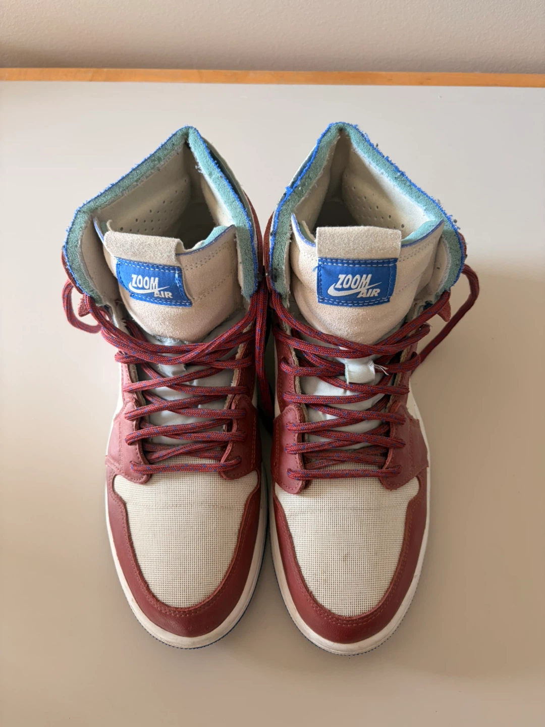Air Jordan 1 High Zoom Air Sneakers -Size 8.5 men’s, 10 women’s