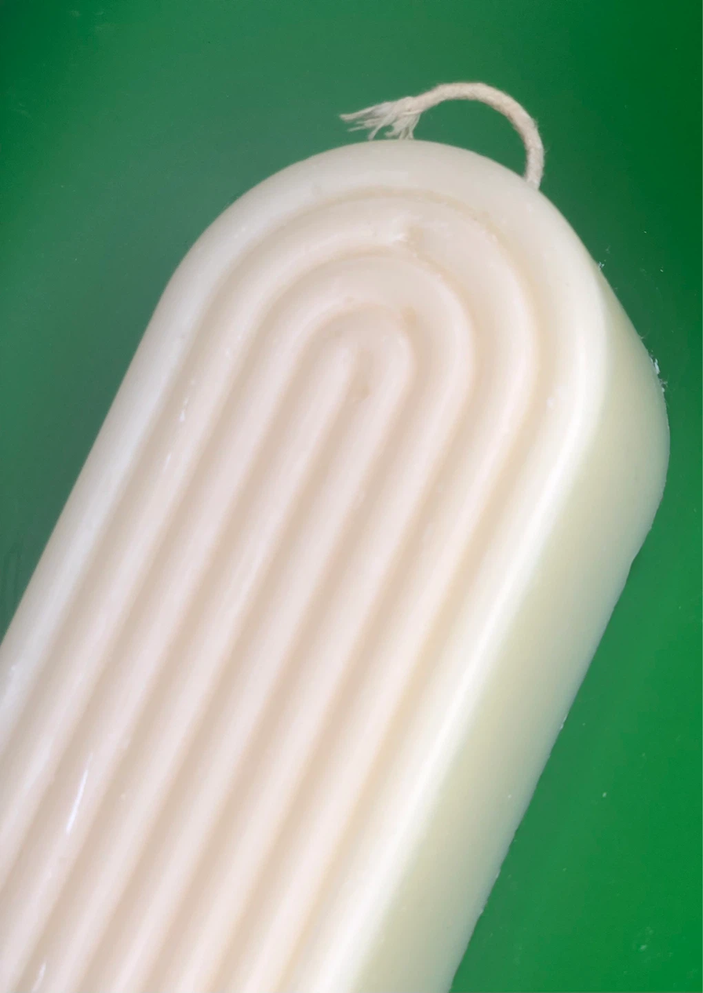 Creamy White Arch Candle