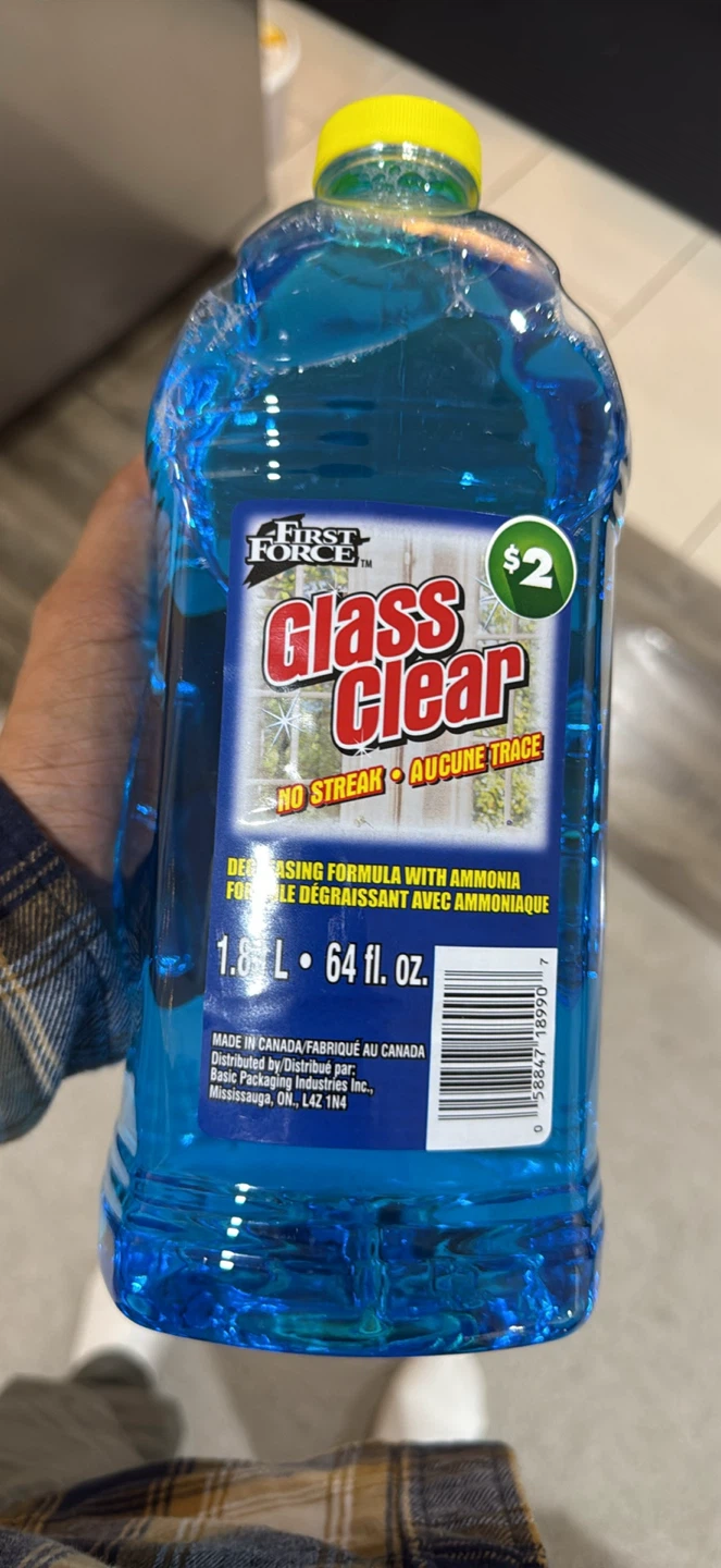 First Force Glass Clear Cleaner - 1.8L