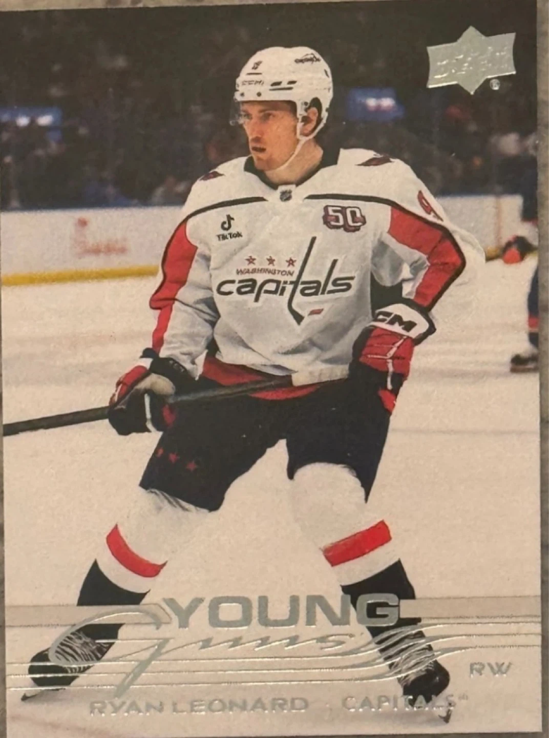 Ryan Leonard Young Guns 2025-26 Upper Deck Series 1