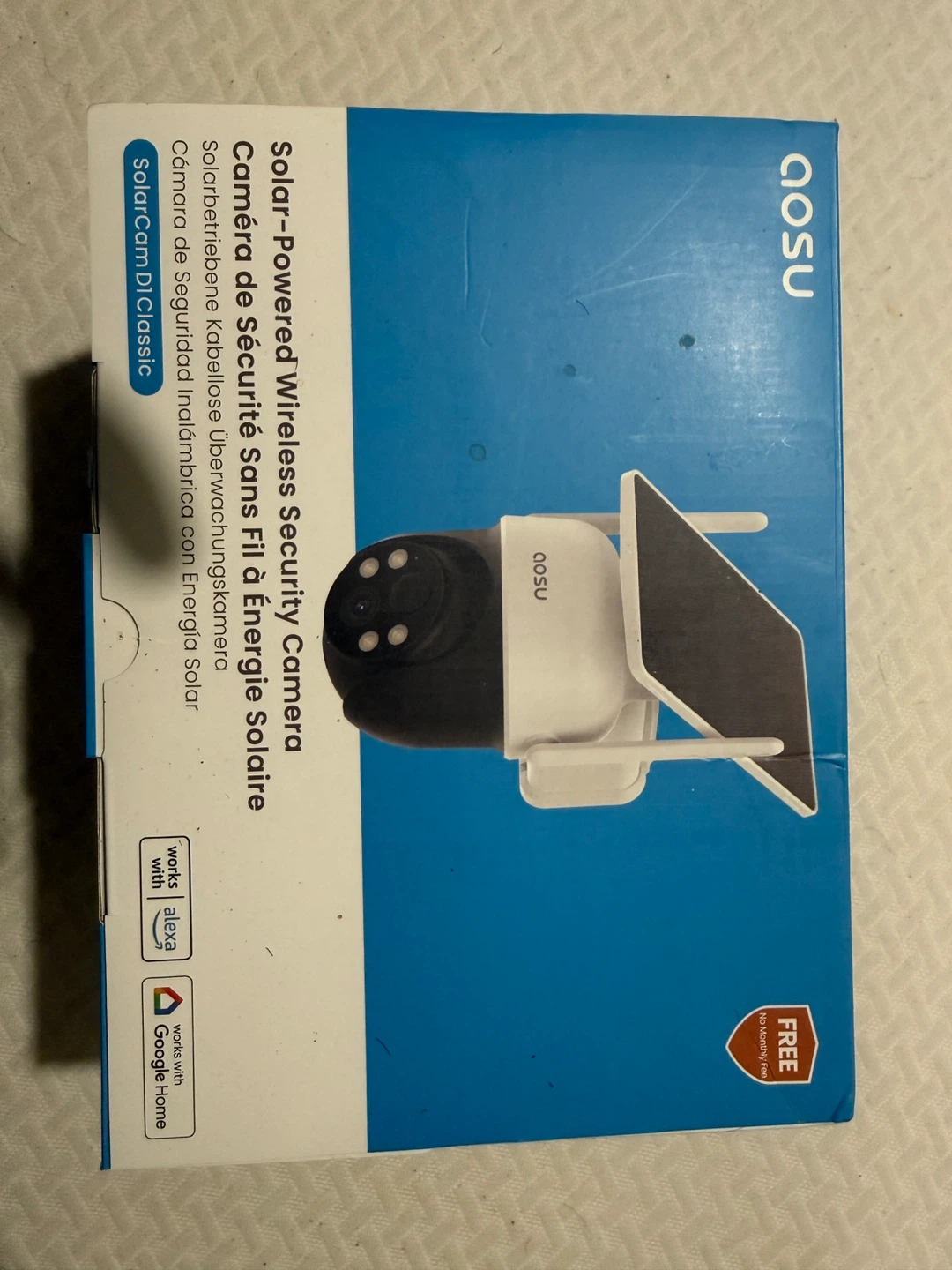AOSU Solar-Powered Wireless Security Camera - photo 3