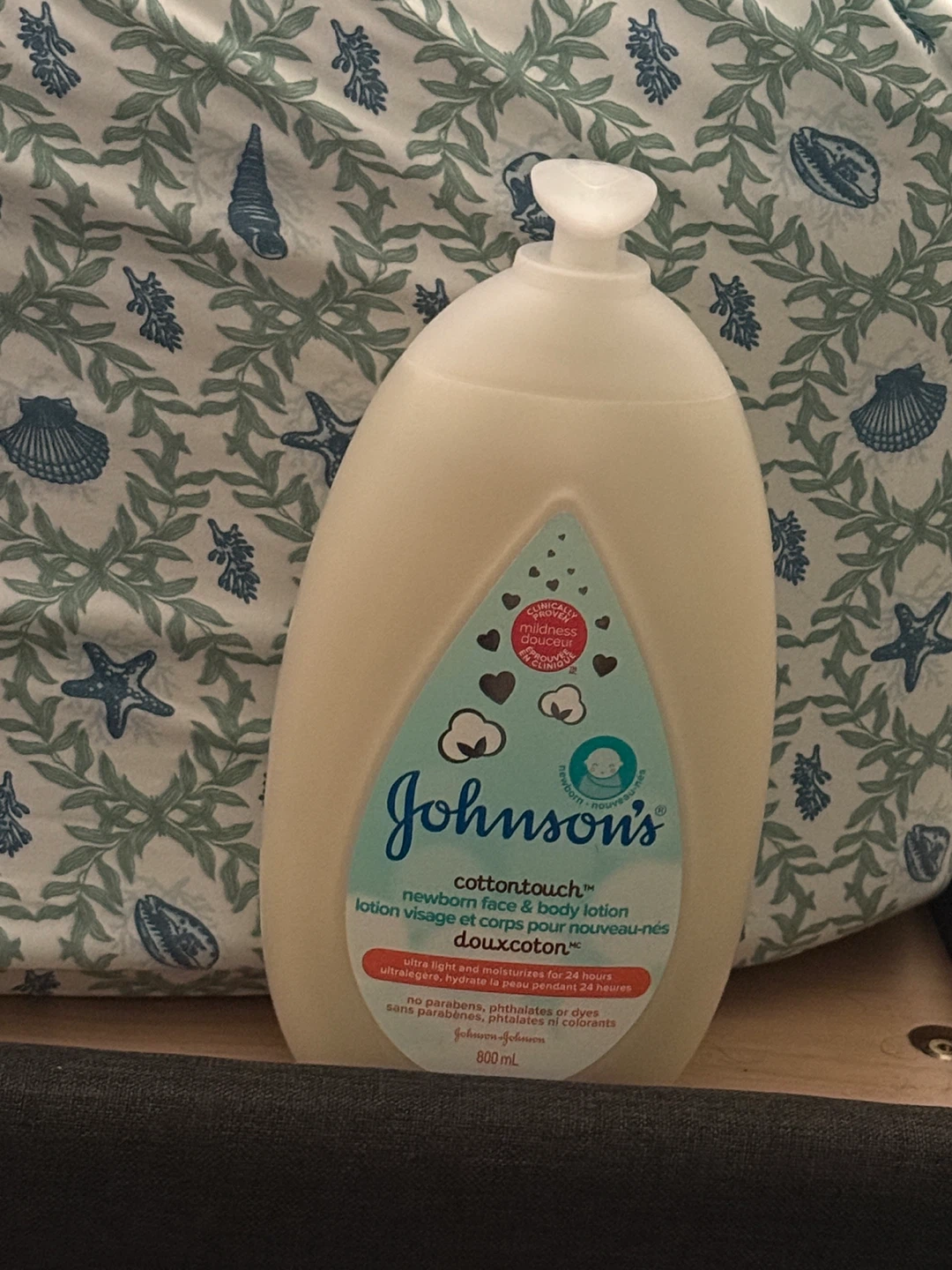 Johnson's Cottontouch Newborn Face & Body Lotion 800 mL