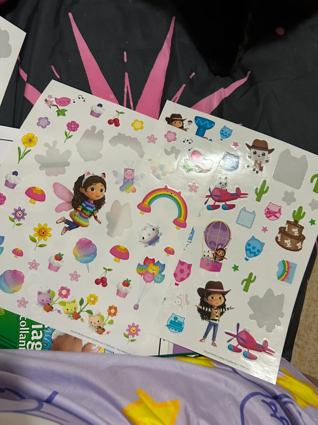 Gabby's Dollhouse Sticker and Coloring Book Lot - photo 2