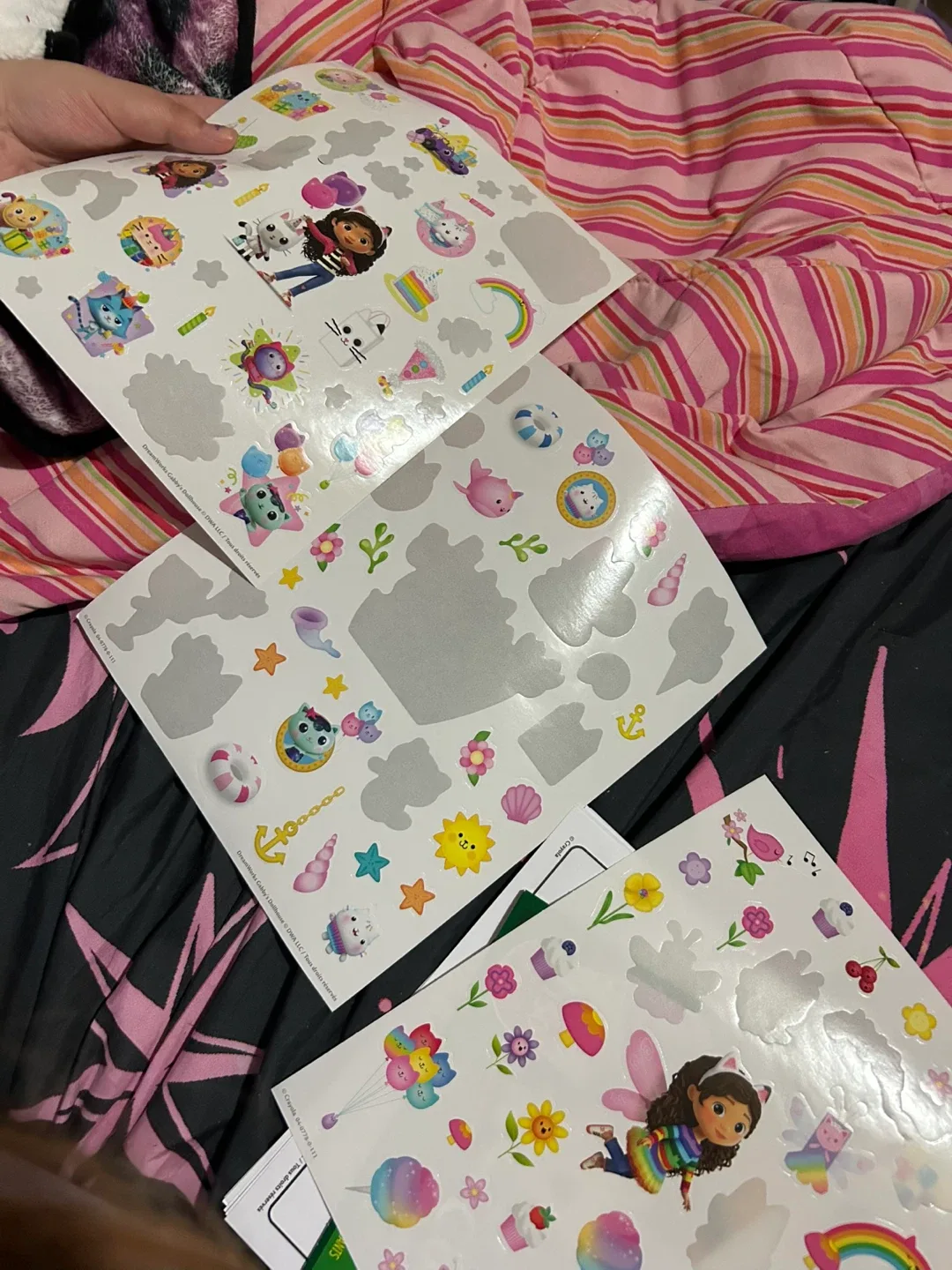 Gabby's Dollhouse Sticker and Coloring Book Lot