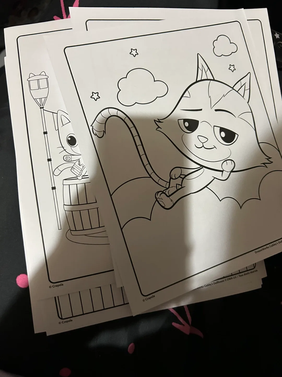 Gabby's Dollhouse Sticker and Coloring Book Lot - photo 4