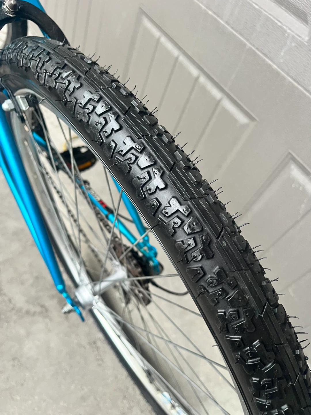 18 speed hybrid Galaxy Free Spirit Blue Mountain Bike - photo 4