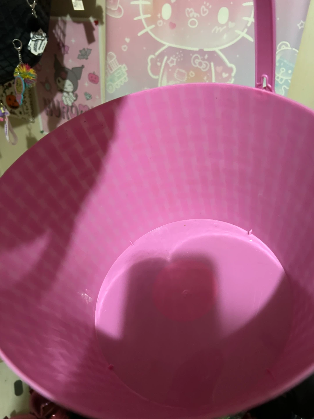Pink Plastic Basket - photo 3