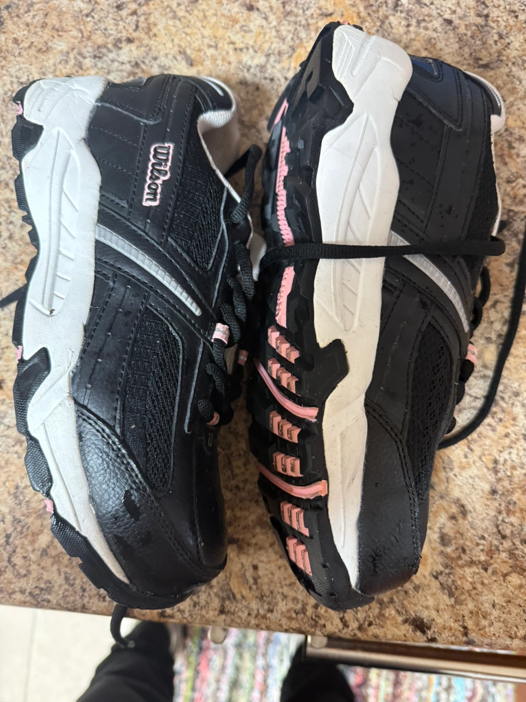 Wilson Black Pink Running Shoes - photo 2