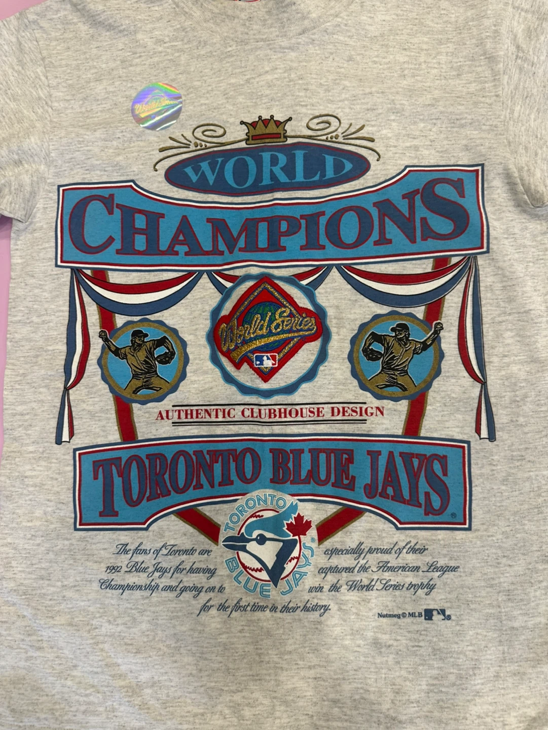 VTG 1992 Toronto Blue Jays World Series NWT - photo 2
