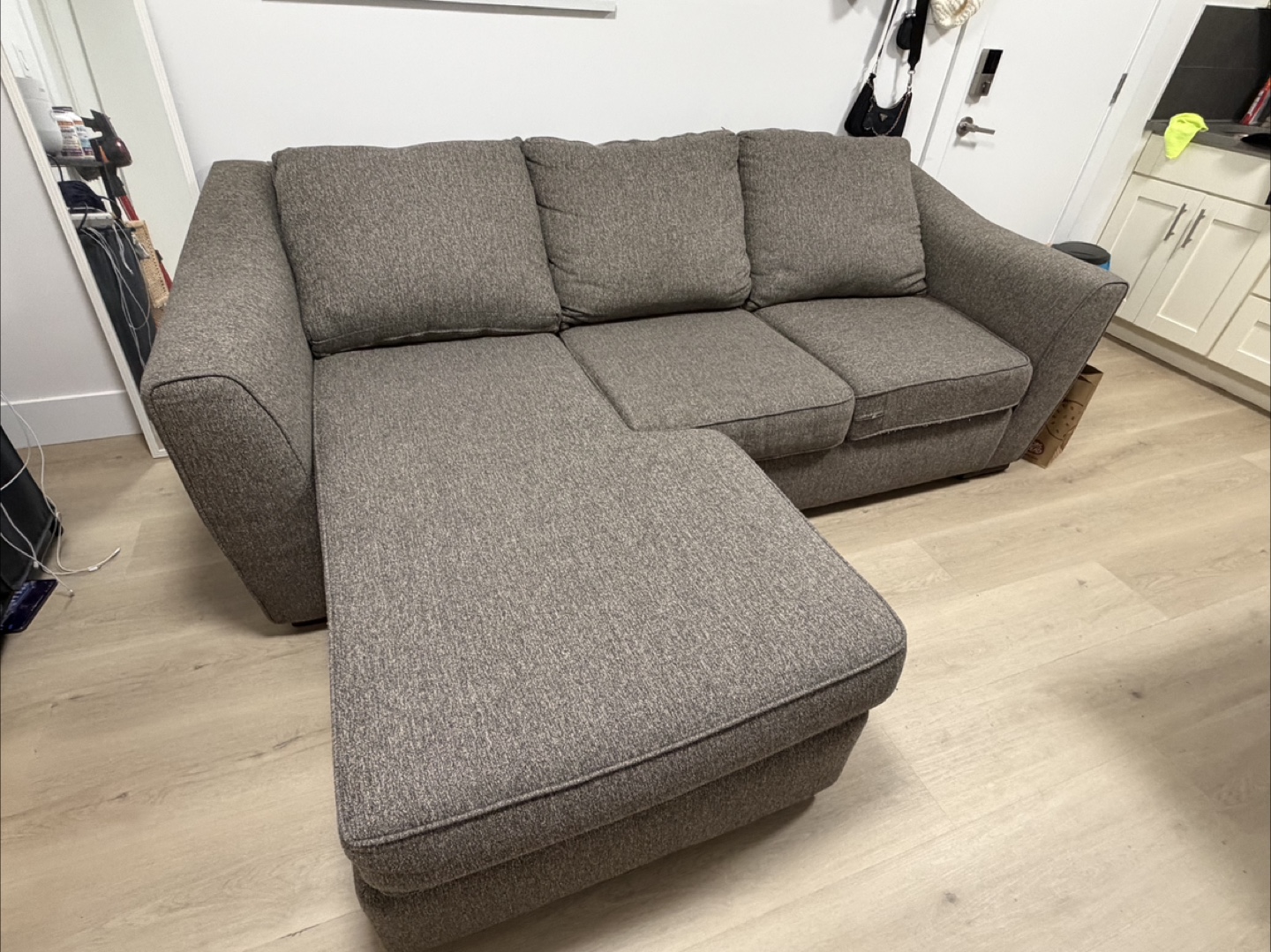 Grey Sectional Sofa - photo 3