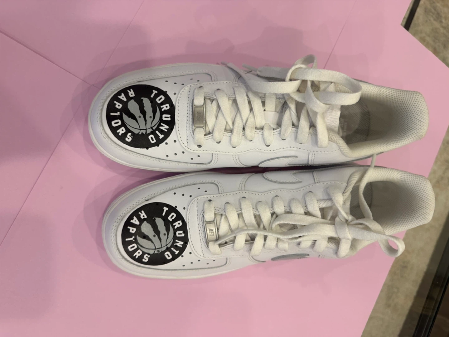 Nike Air Force 1 Custom Toronto Raptor MenHand Painted
