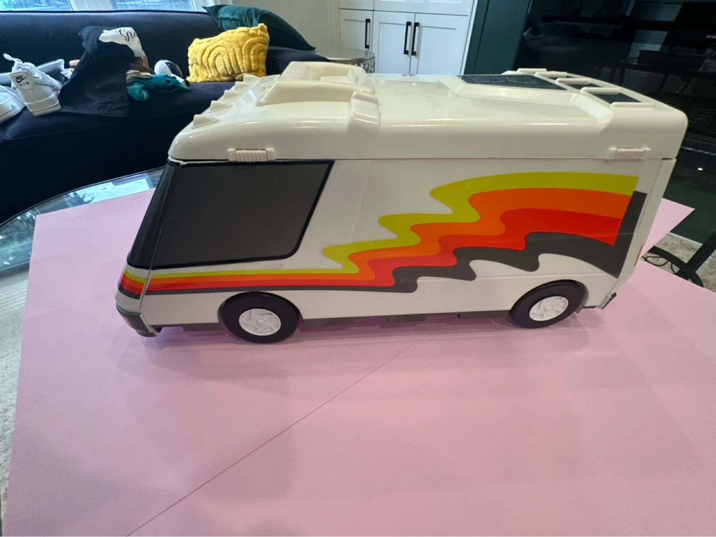 Vintage Micro Machines  Van City Playset Galoob 1980s  w/ Cars - photo 4