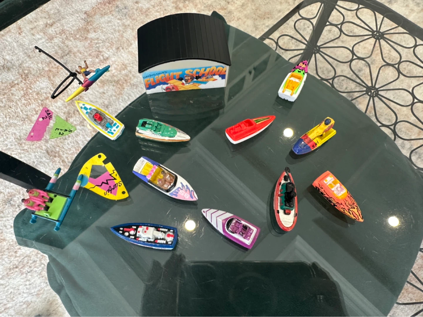 Huge Vintage Micro Machines Watercraft Boat Lo Pieces Rare - photo 2