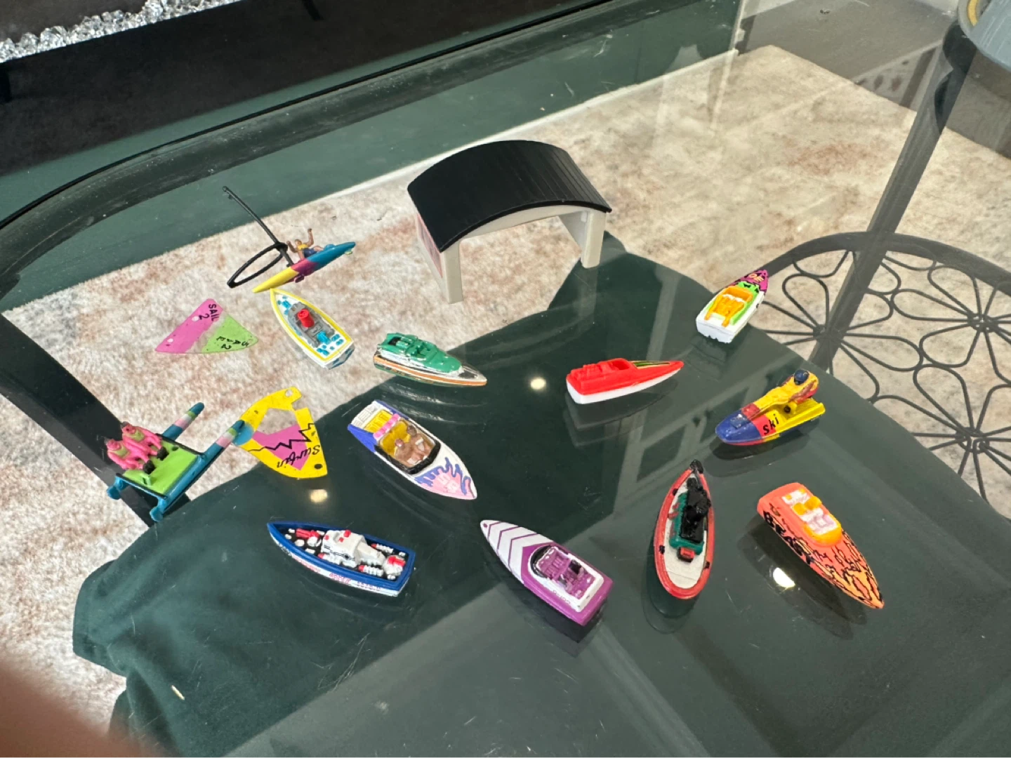 Huge Vintage Micro Machines Watercraft Boat Lo Pieces Rare - photo 4