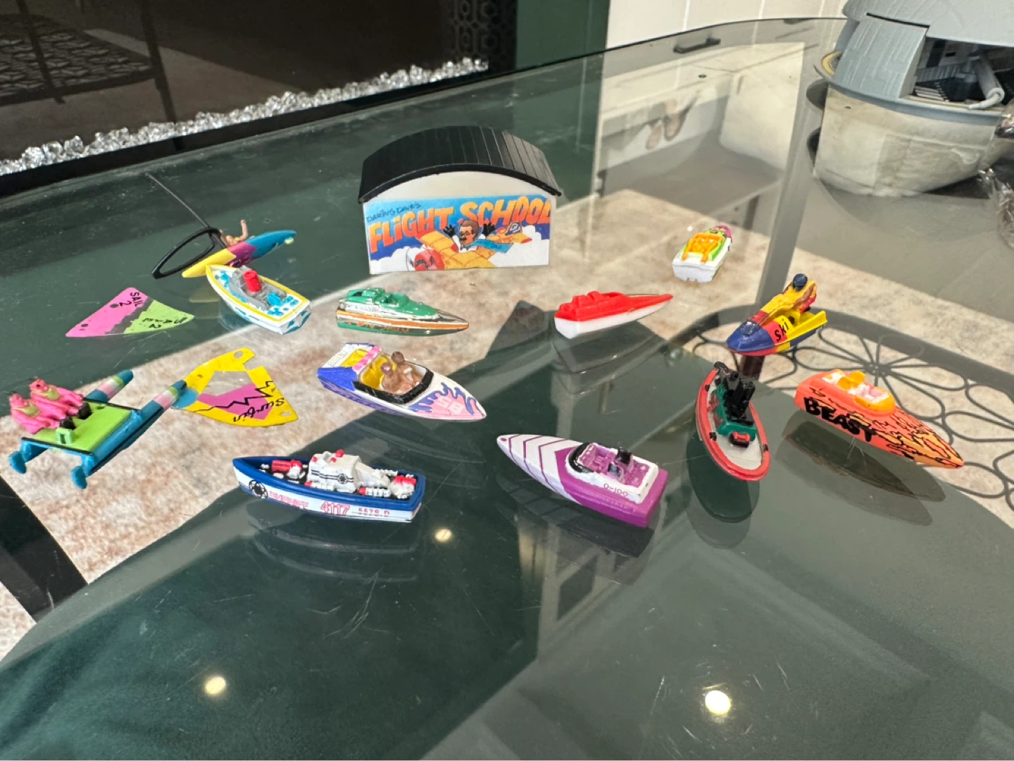 Huge Vintage Micro Machines Watercraft Boat Lo Pieces Rare