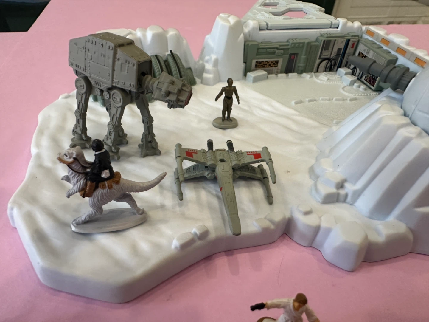 Vintage Star Wars Micro Machines Hoth Echo Base Lot 1990s - photo 3
