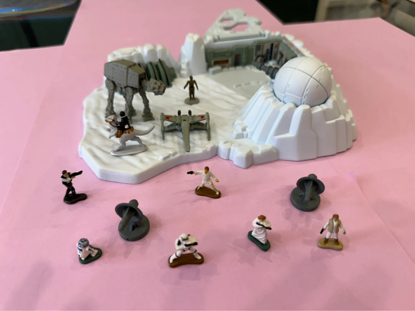 Vintage Star Wars Micro Machines Hoth Echo Base Lot 1990s