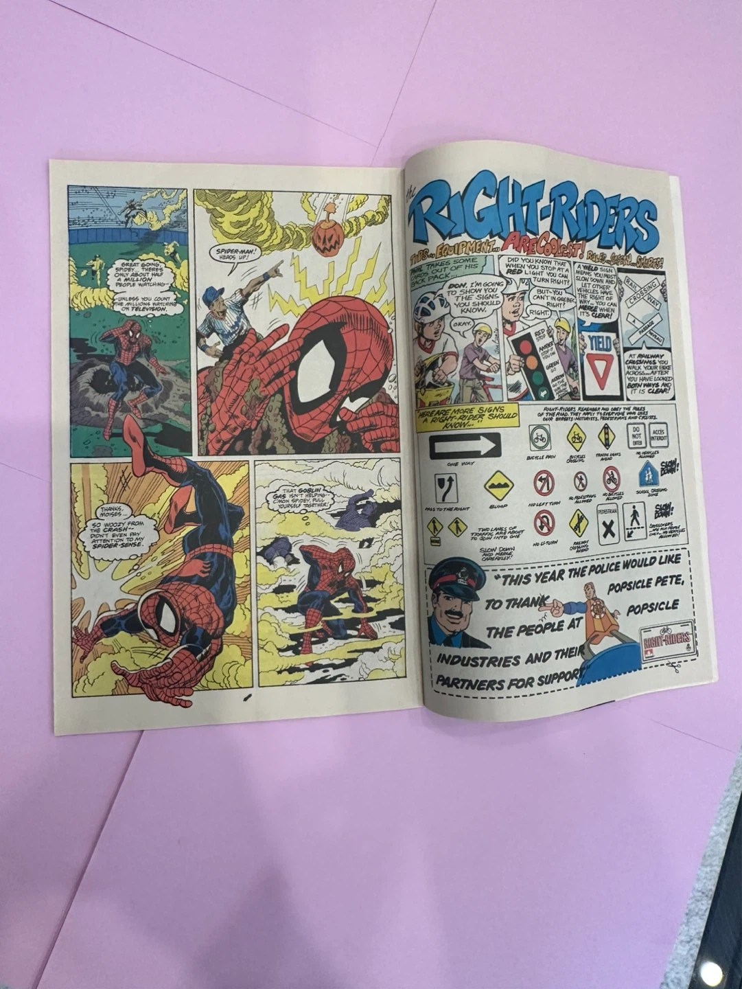 Vintage 1993 Spider-Man Montreal Expos Marvel Comic Canada - photo 4